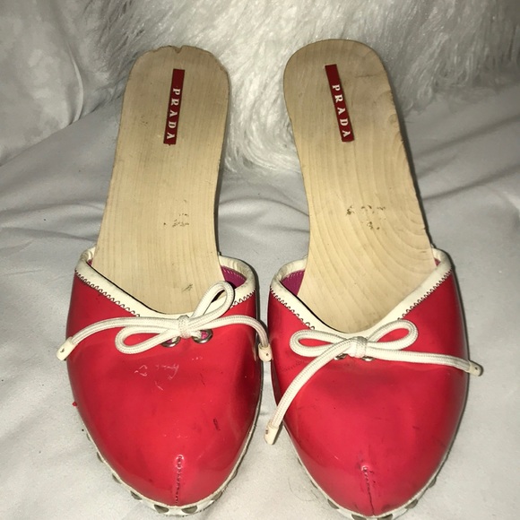 PRADA CLOGS - Picture 1 of 6